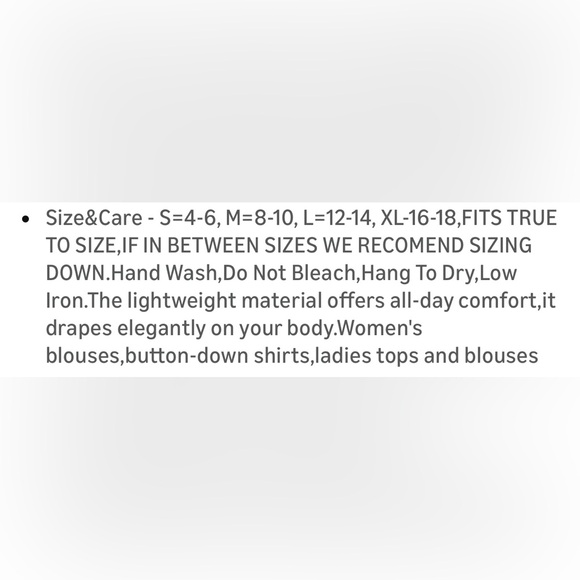 Amazon Olive Button V-Neck Blouse with Ruffle Sleeve Hem - Picture 11 of 12